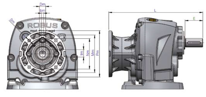 Čelní převodovky ROBUS